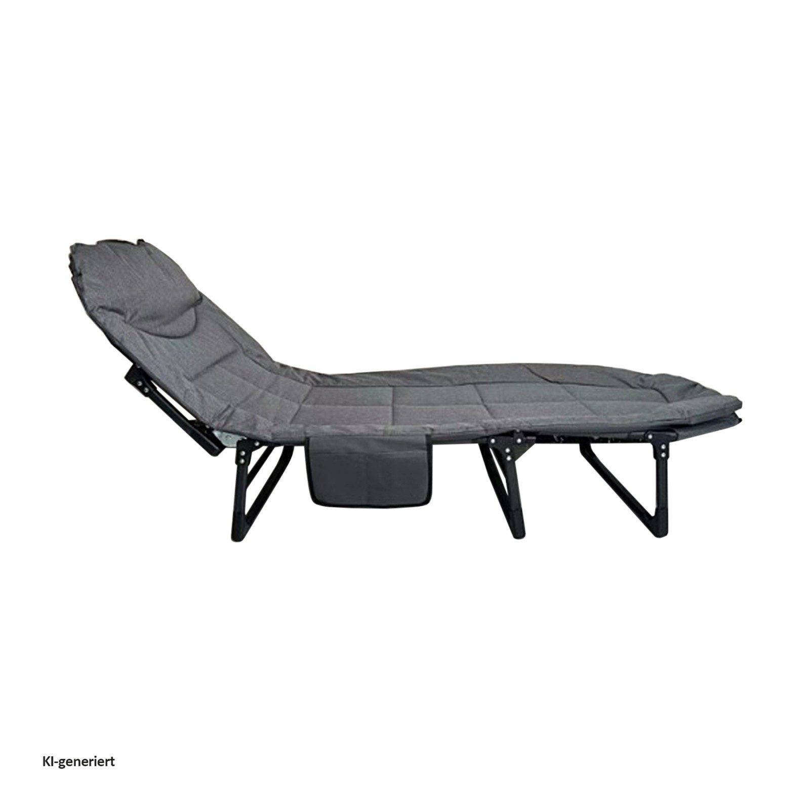 HTI-Living Faltbett Gästebett 66 x 190 klappbares Einzelbett (Stück, 1-St., 1 Gästebett) Campingliege verstellbares Kopfteil Carpbed
