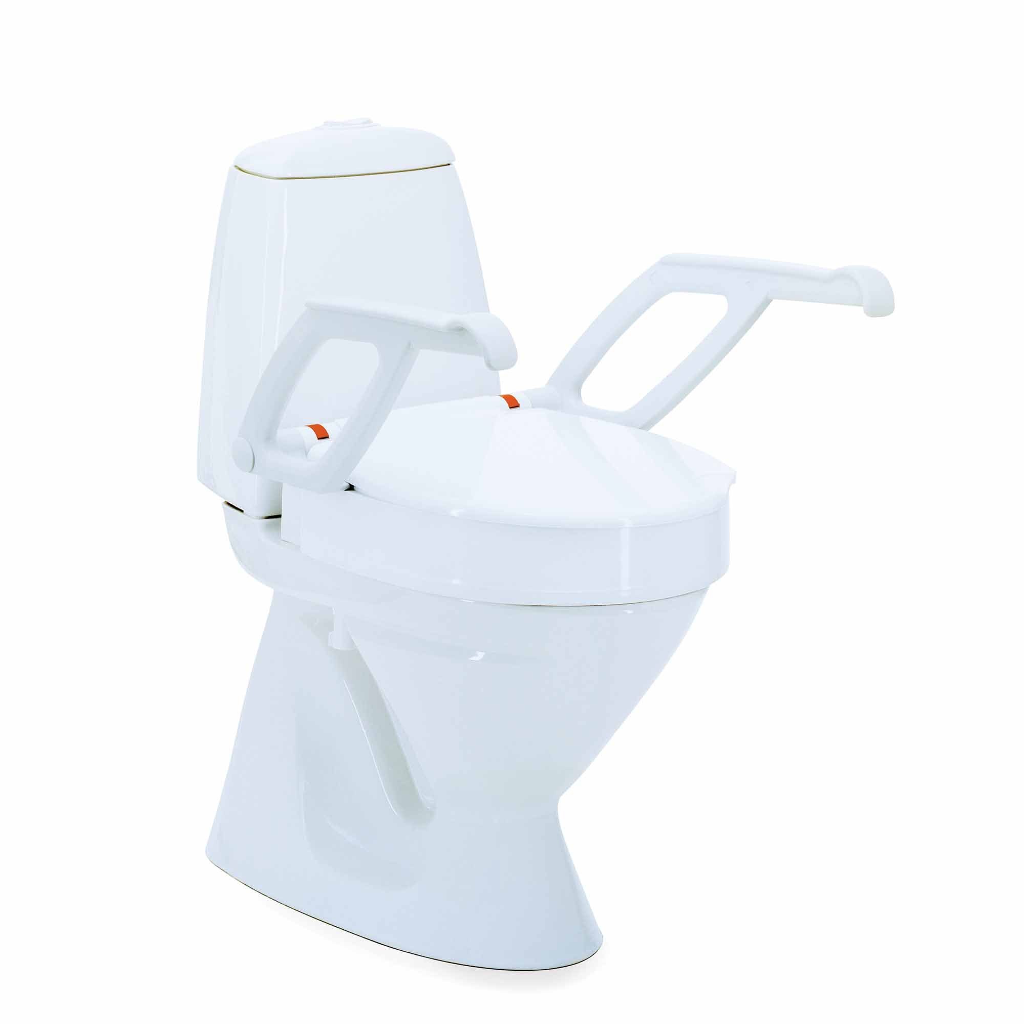 Invacare Toilettensitzerhöhung Aquatec 90000 Toilettensitzerhöhung, 6 cm