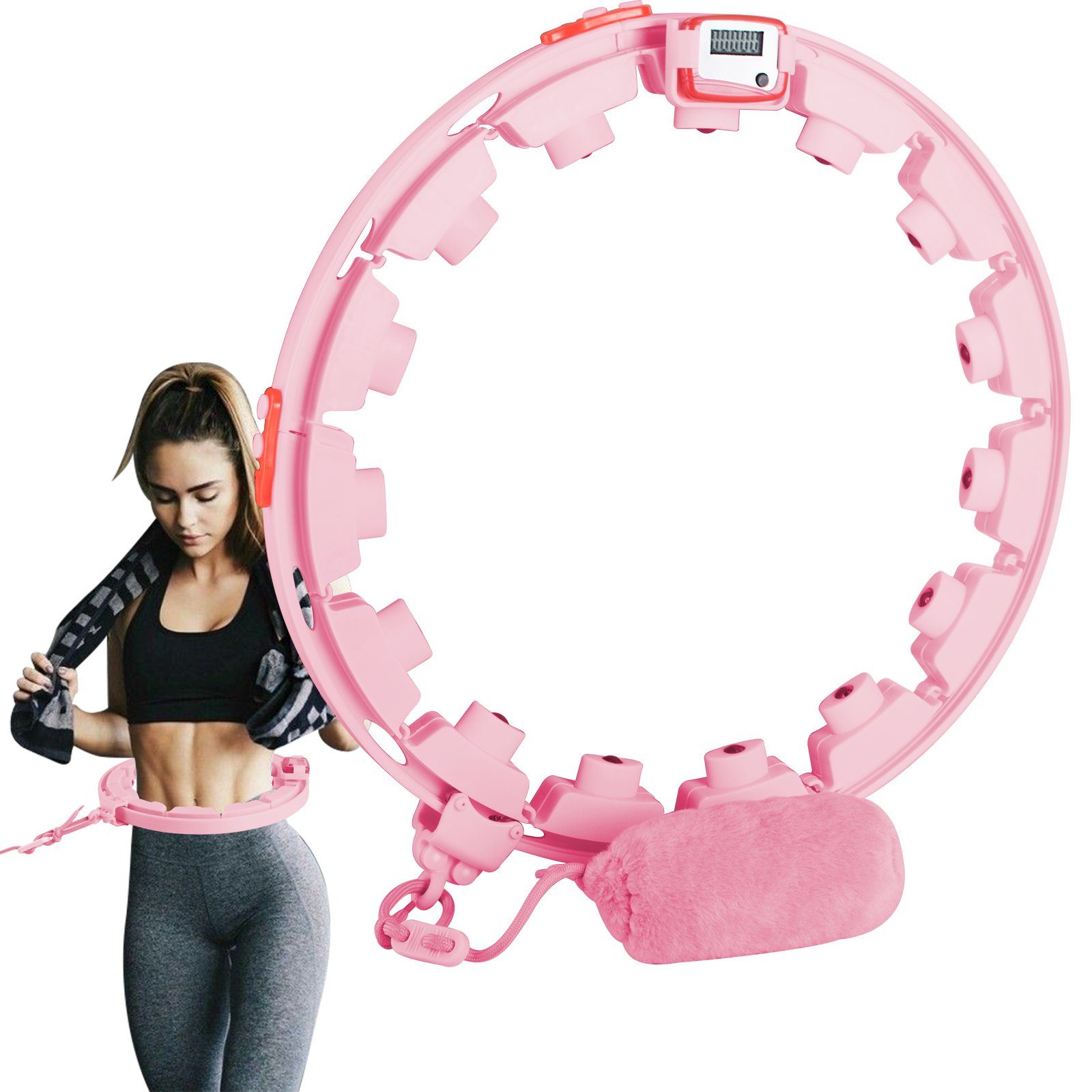 Hula Reifen Hoop Smart Fitness für Erwachsene zur Gewichtsabnahme Hula-Ring DE 