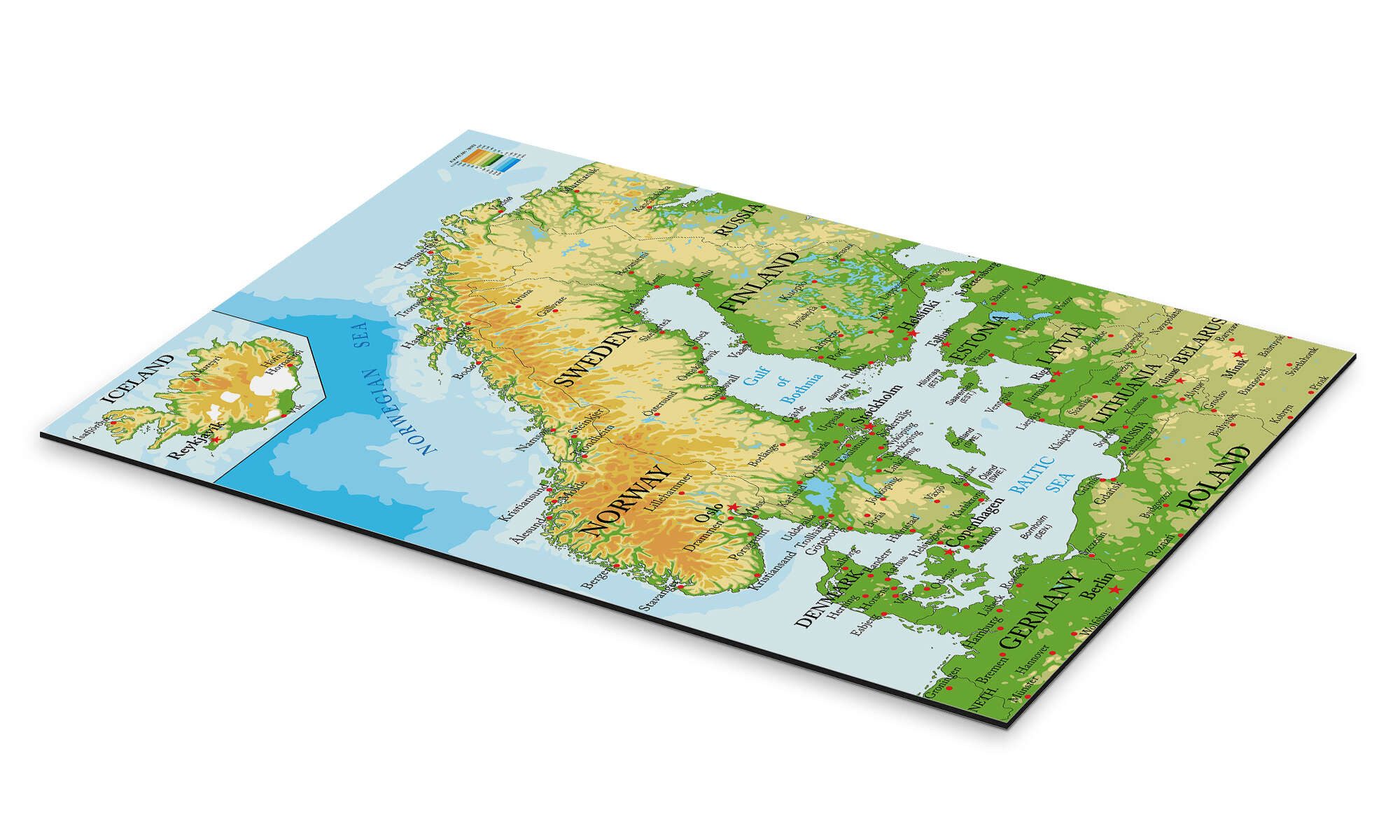 Posterlounge Poster Editors Choice, Skandinavien - günstig online kaufen