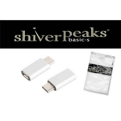 shiverpeaks® »Adapter, USB 3.1 C Stecker/ Micro USB 2.0 B Buchse« USB-Adapter