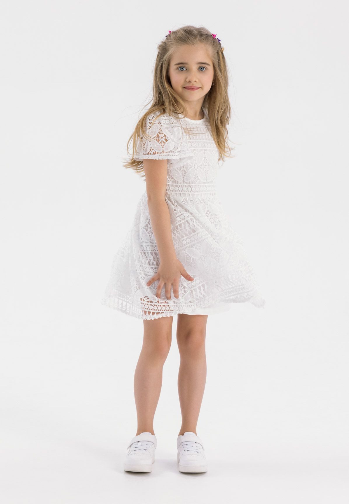 MINOTI Midikleid Spitzenkleid (3y-10y) günstig online kaufen