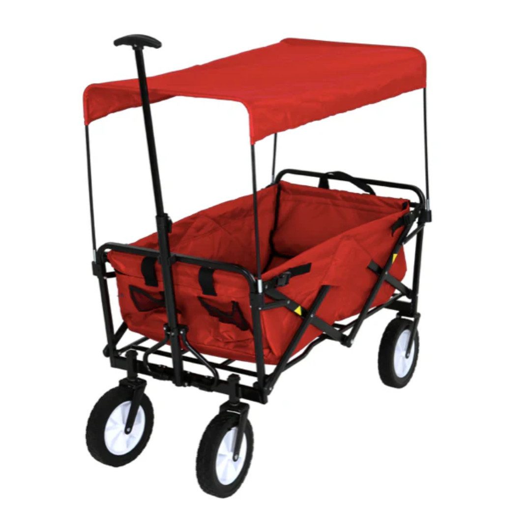 Frosal Bollerwagen Bollerwagen Lars faltbar mit Dach (1-tlg)