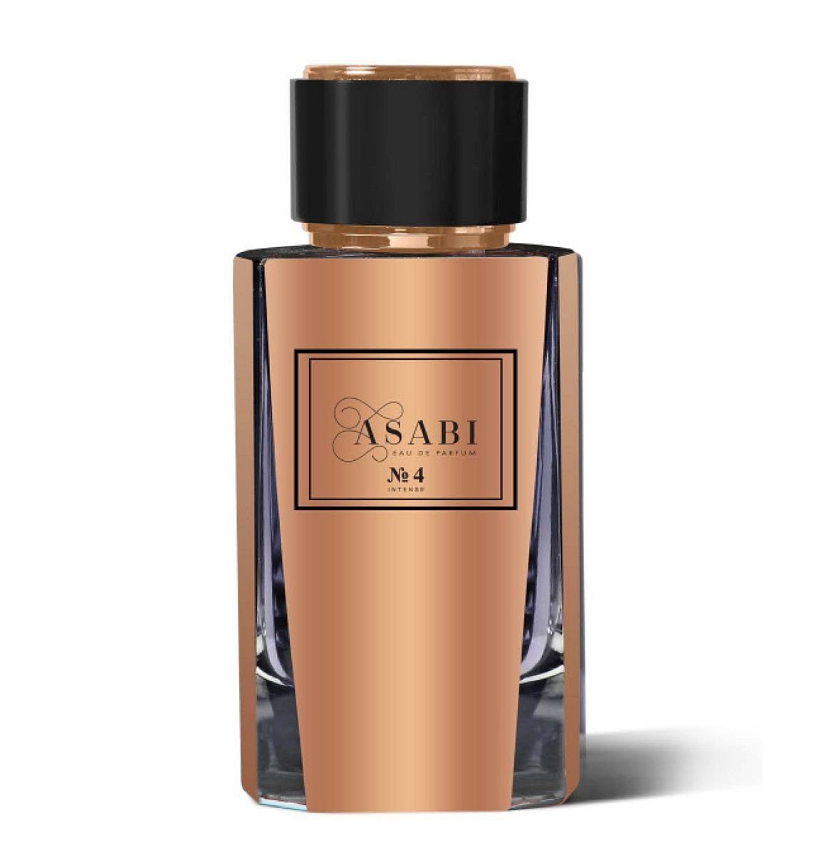 Unisex de ml Asabi Parfum de Parfum 100 Eau Eau No. Intense Asabi 4