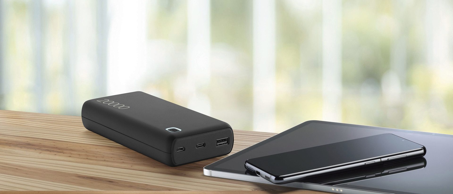 Cellularline Power Bank ESSENCE 20000 Powerbank Cellularline Power Bank ESSENCE 20000 BLACK