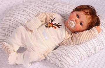 La Bortini Body & Hose Wickelbody Hose Baby Anzug 2tlg Set 44 50 56 62 68 74 80 86 aus reiner Baumwolle