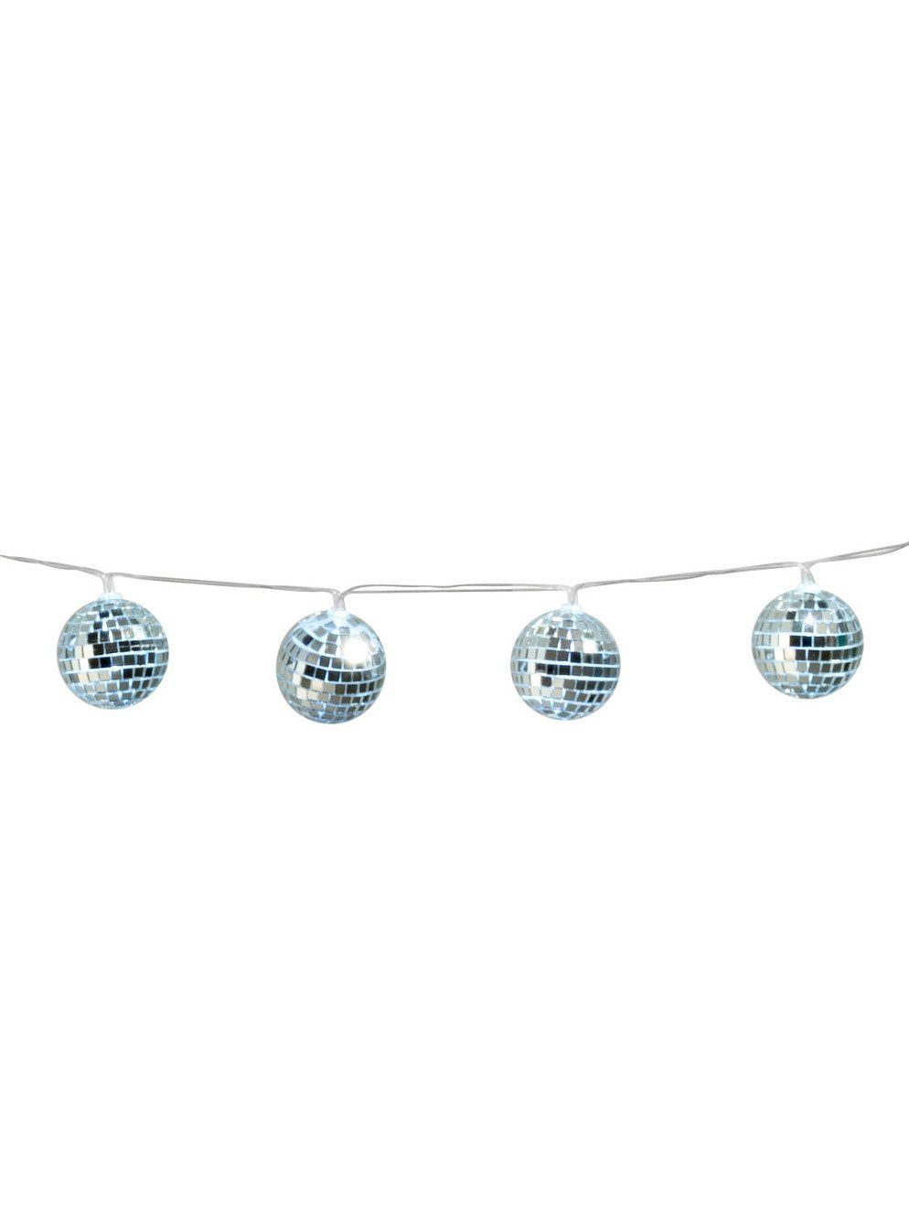 Boland Girlande Lichterkette Discokugel, Leuchtende Partydeko mit kleinem B günstig online kaufen