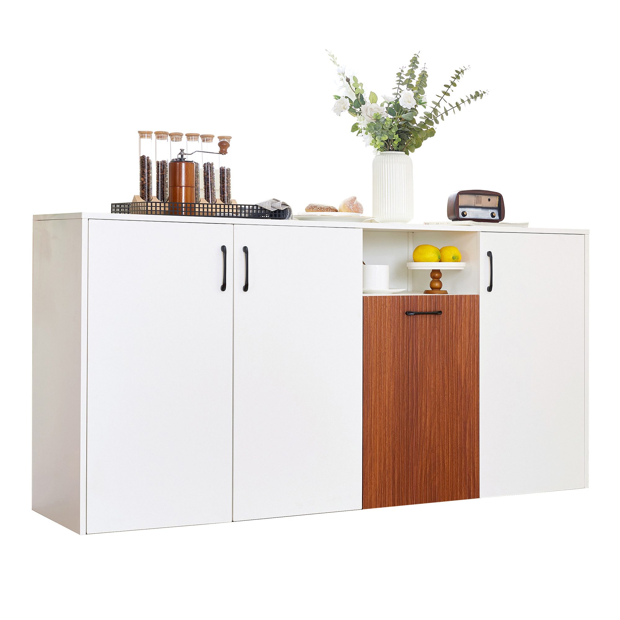MODFU Sideboard Aufbewahrungsschrank,Standschrank (Sideboard Schrank– Viels günstig online kaufen