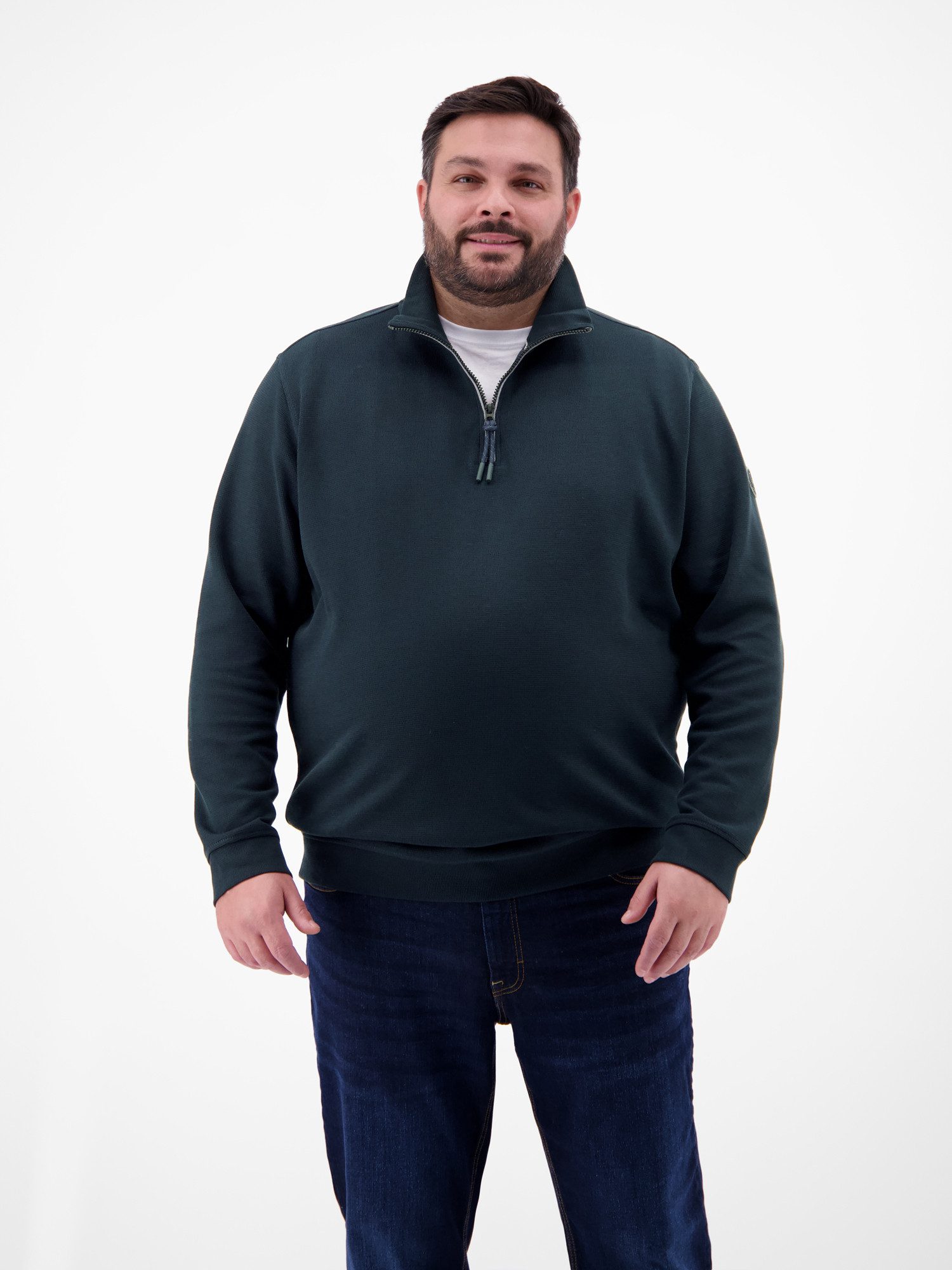 LERROS Sweatshirt LERROS Sweattroyer in Übergrössen