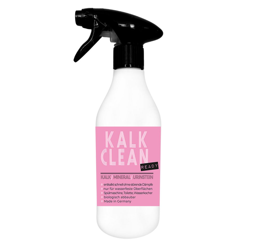 ivb Bröcker IVB Kalk Clean Ready 500 ml – Kalkreiniger für Bad, Dusche, WC Badreiniger (Anwendungsfertig, Starke Kalklösekraft, Für Bad und Dusche)