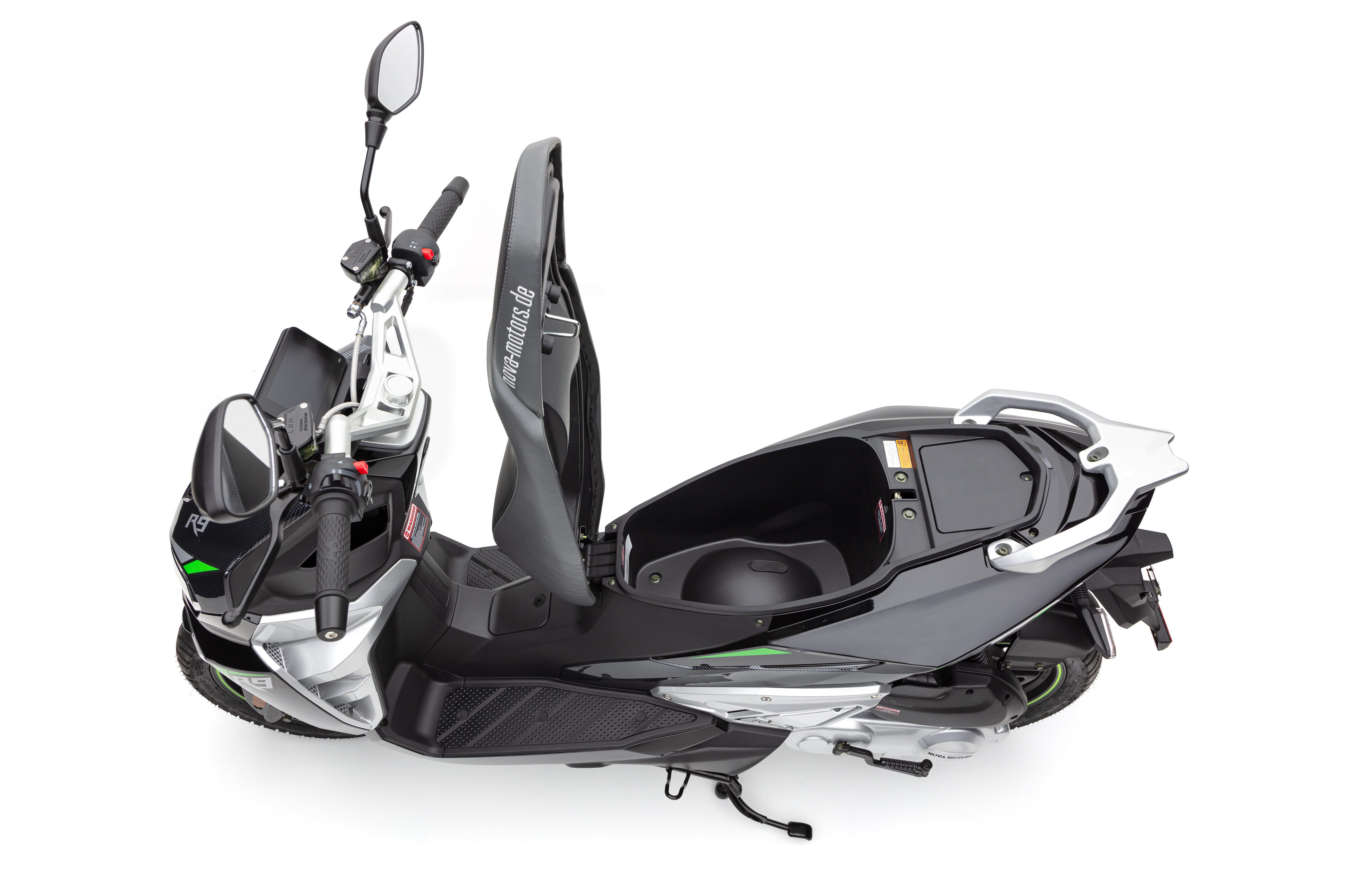 Nova Motors Motorroller Nova Motors R9 schwarz 45 km/h, 49,6 ccm, 45 km/h, Euro 5+ – Bild 5 von 5