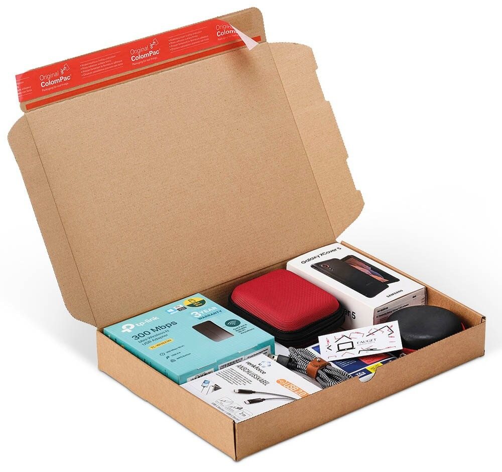 COLOMPAC Versandkarton 20 ColomPac® Versandkartons ColomPac® 35,0 x 25,0 x 8,0 cm