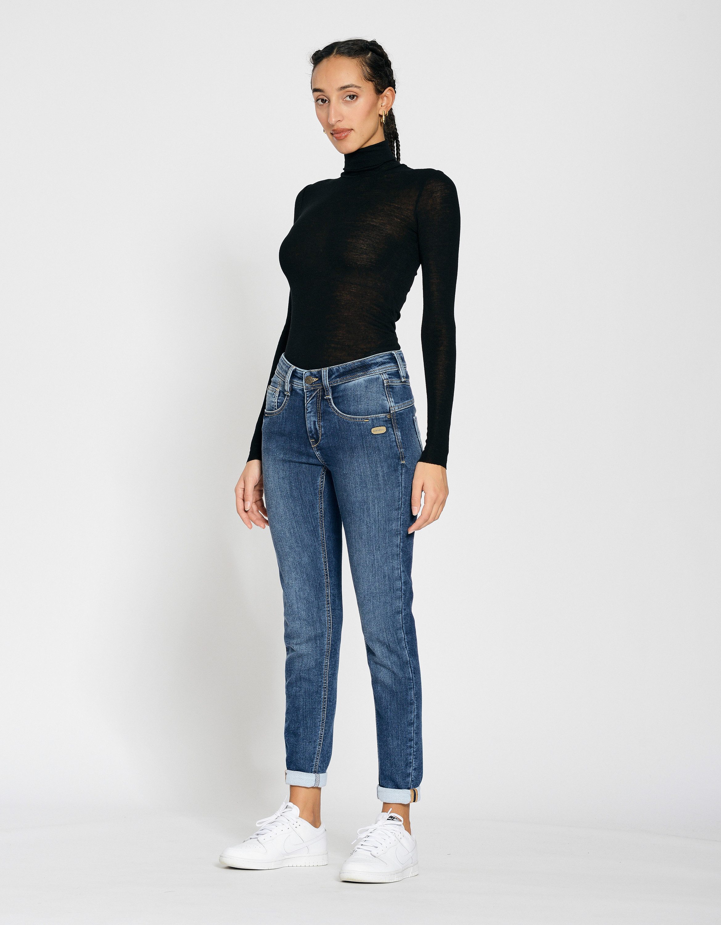 GANG 5-Pocket-Jeans 94AMELIE mit doppelter Gesäßtasche günstig online kaufen