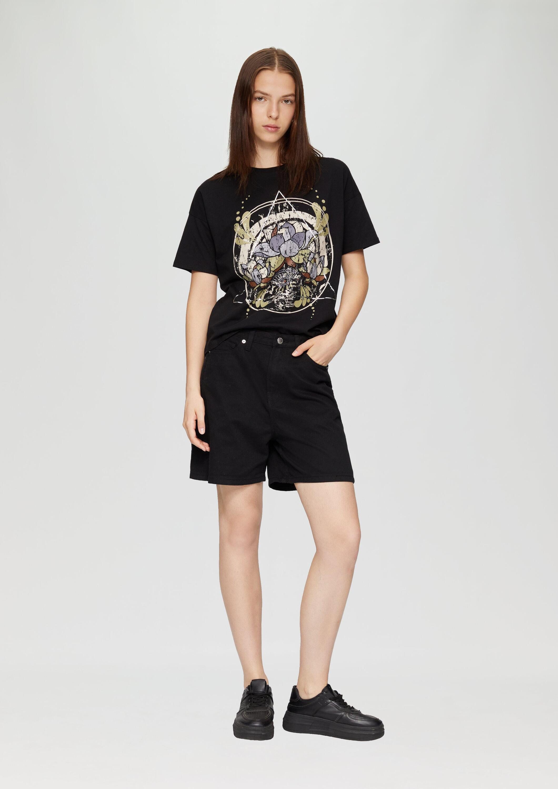 Jeansshorts Jeans-Hose MOM FIT
