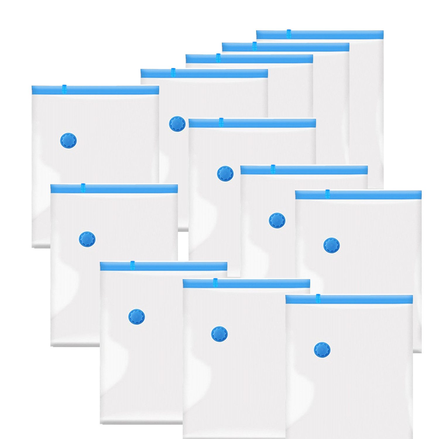 Clanmacy Sitzsack 12x Vakuumbeutel Vacuumbeutel Vakuumtasche Aufbewahrungsb günstig online kaufen