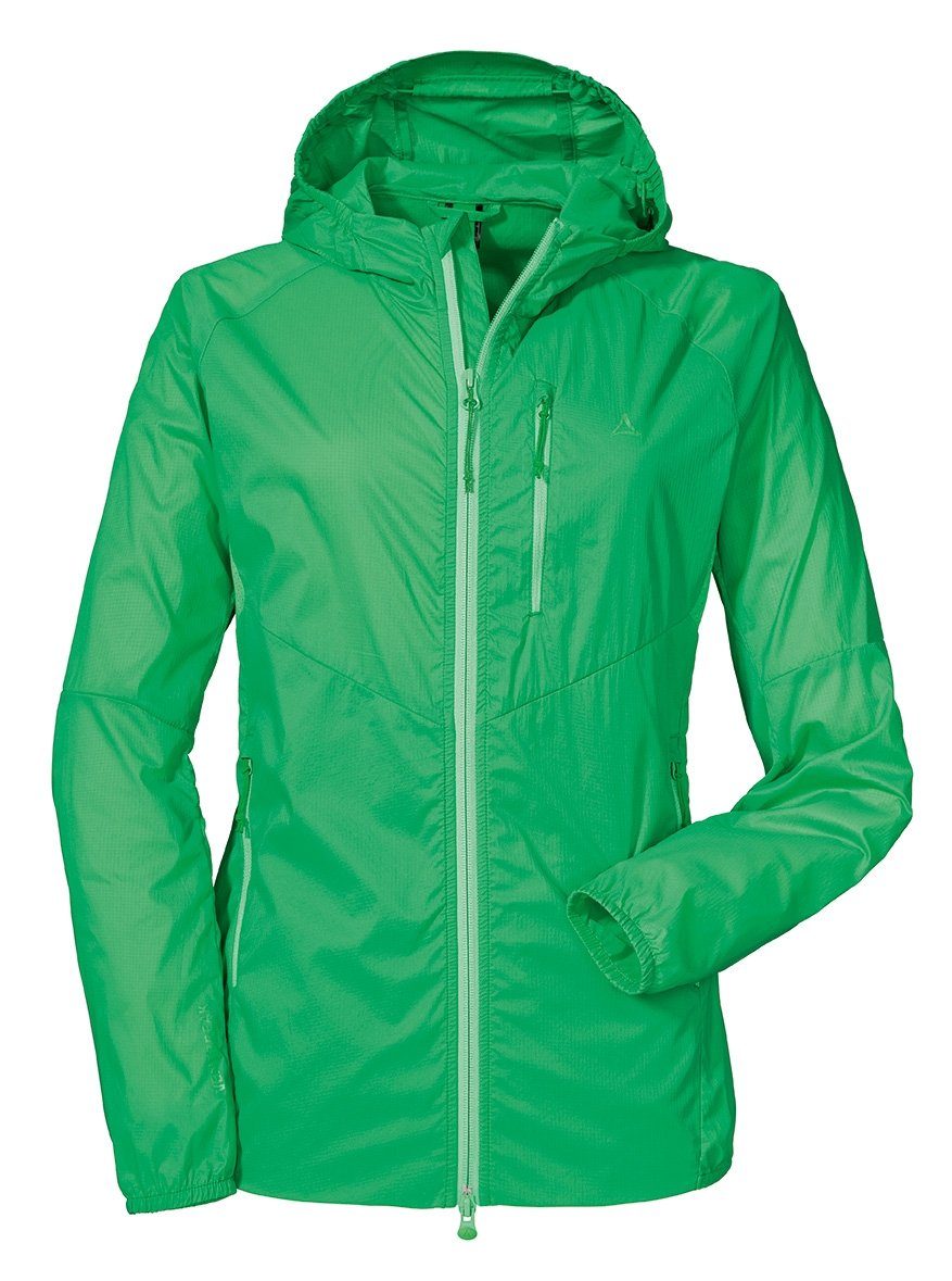 Schöffel Country Windbreaker Schöffel Damen Windacke Kosai L 12578 grün