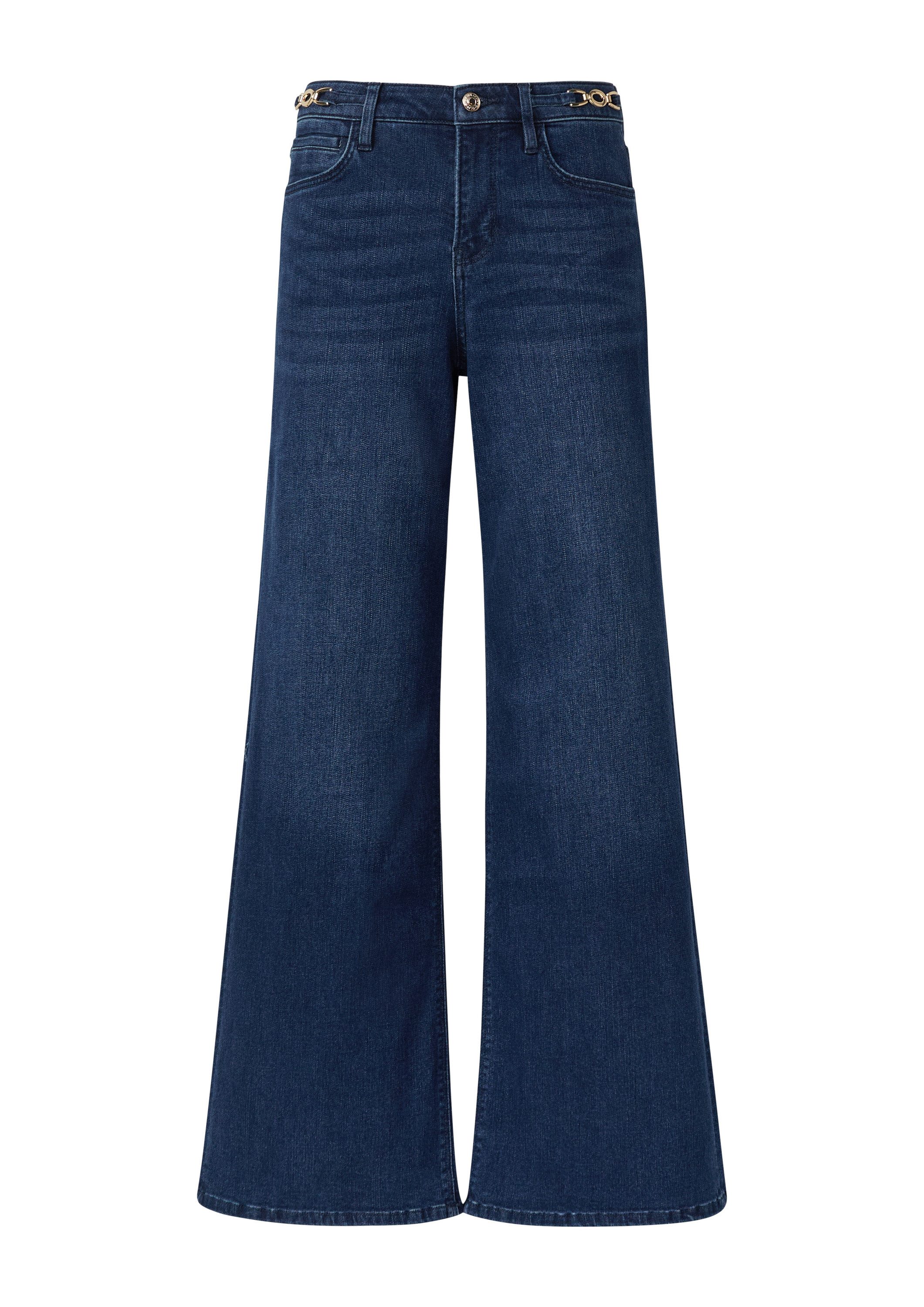 s.Oliver Weite Jeans Jeans-Hose SURI Jeans Suri / Regular Fit / Mid Rise / günstig online kaufen