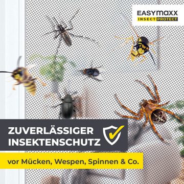EASYmaxx Moskitonetz, für Türen mit selbstklebendem Klettband