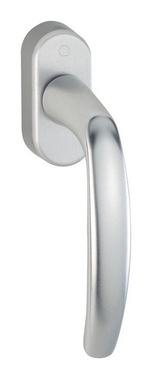 HOPPE Fensterbeschlag Atlanta 0530/US952, Dreh-/Kipp mit Secustik und VarioFit - silberfarben