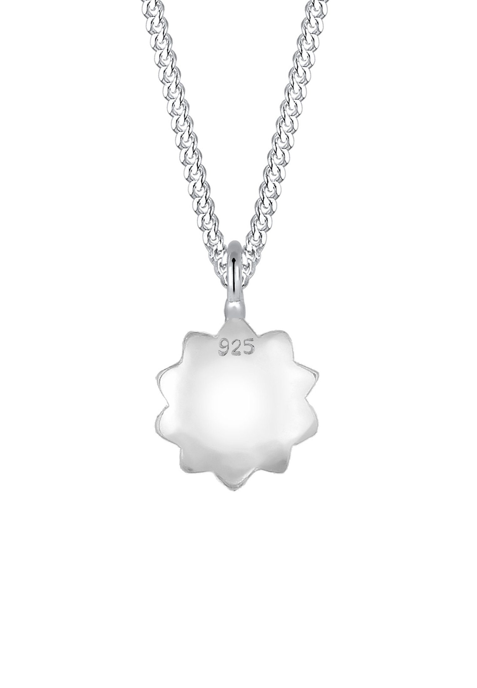 Kinder Blume Blume 925 Flower Kette Pastel Emaille Elli Silber, Anhänger mit