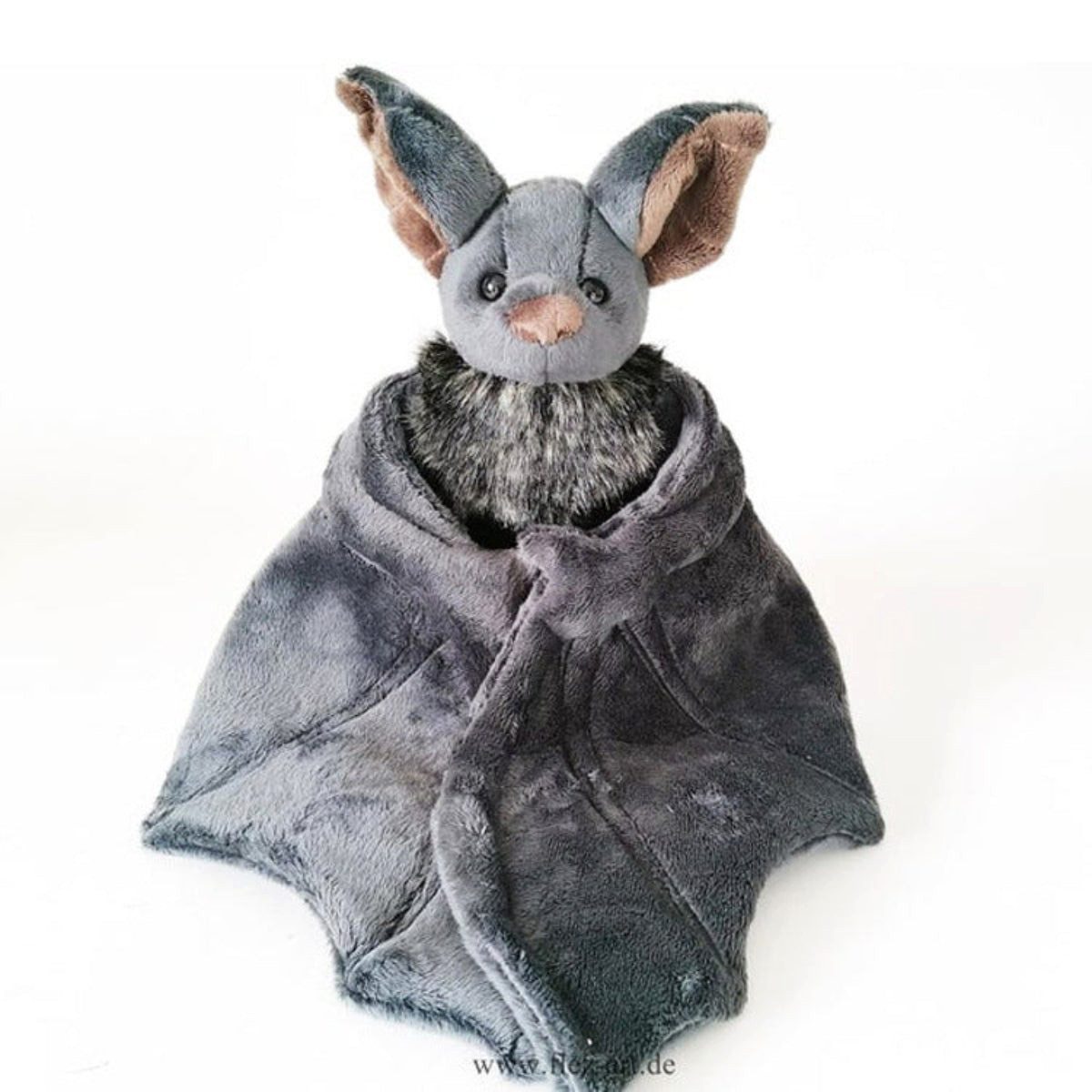 Tinisu Plüschfigur Fledermaus Kuscheltier 30 cm – Niedliches Halloween Plüschtier Stoffti
