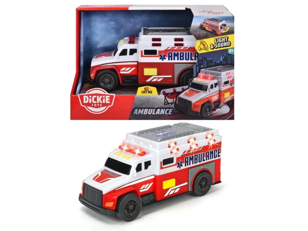 Dickie Toys Spielzeug-Krankenwagen City Heroes Ambulance günstig online kaufen