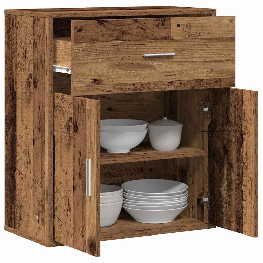 vidaXL Sideboard Sideboard mit Schubladen Altholz günstig online kaufen
