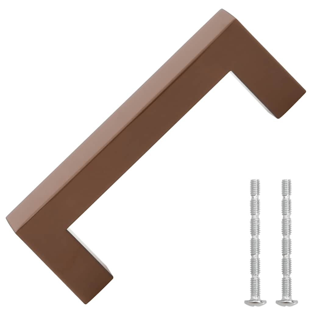 vidaXL Möbelgriff Möbelgriffe 10 Stk. Bronzen 96 mm Edelstahl (10-St)