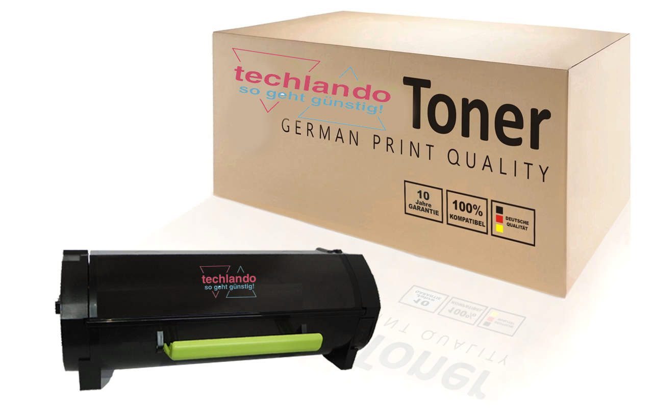 Tonerkartusche Techlando Green Toner REBUILD 56F2H0E 15.000 Seiten
