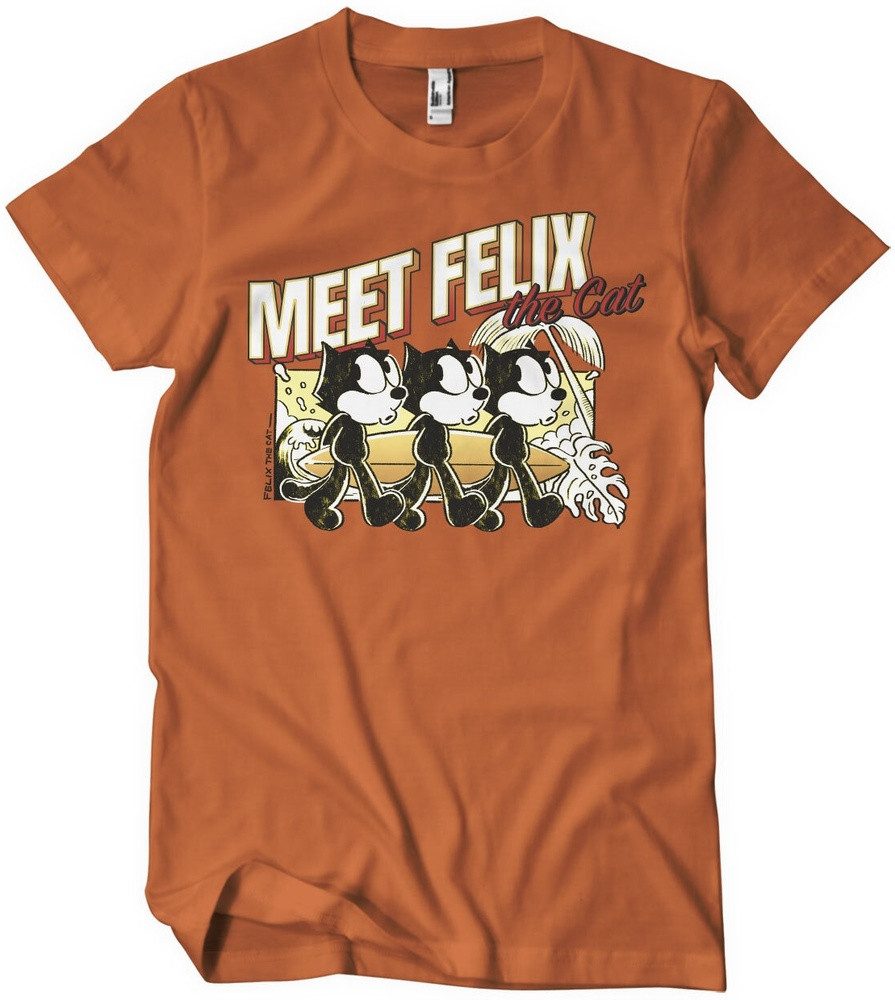 Felix the Cat T-Shirt Meet T-Shirt