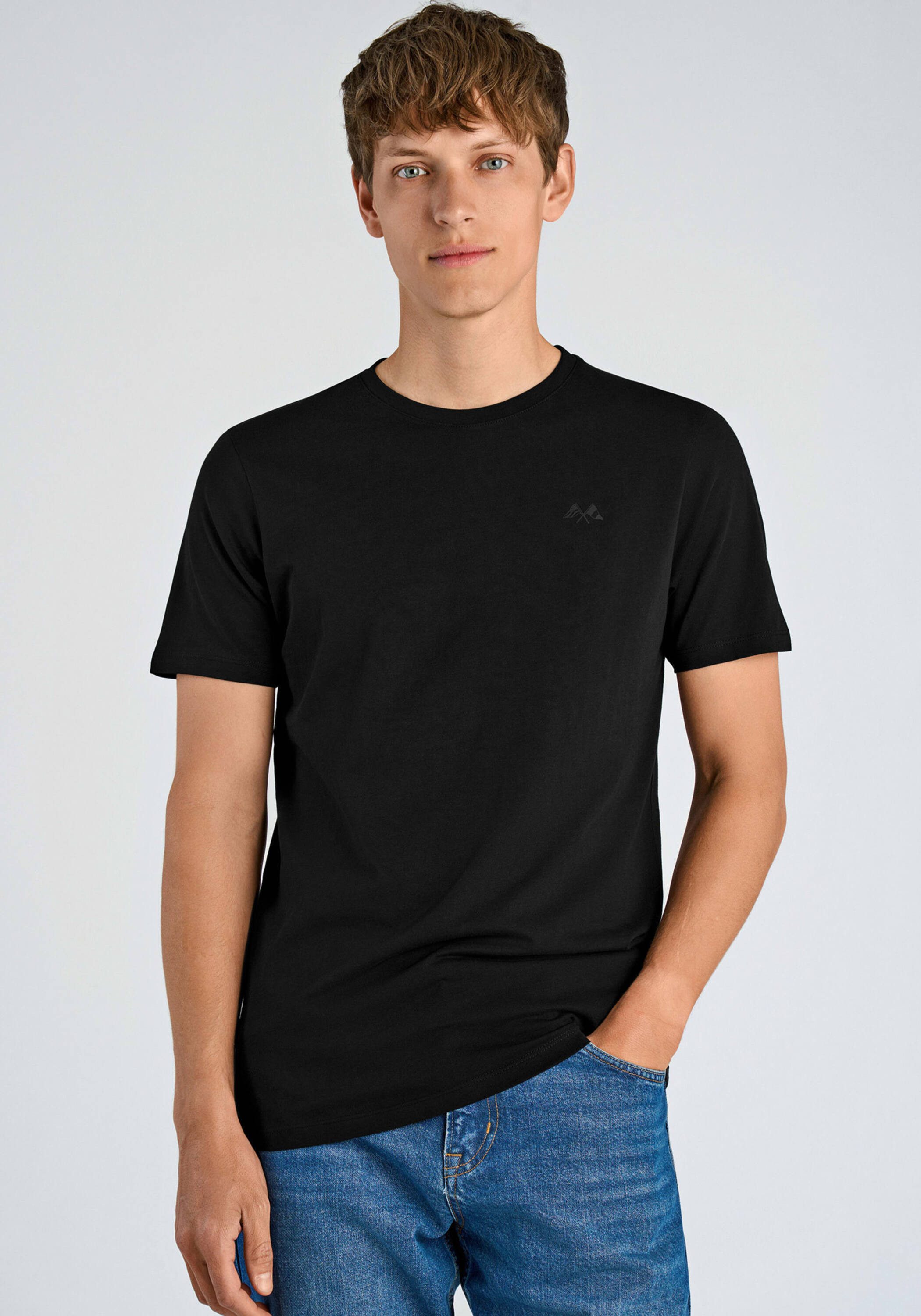 LINDBERGH Kurzarmshirt T-Shirt (Kurzarm) Relaxed Fit