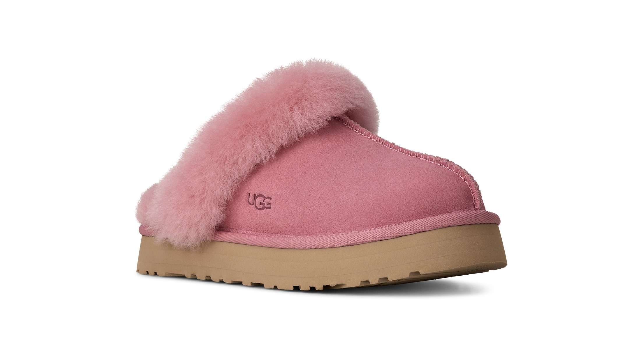 UGG DISQUETTE Clog Pantoffel, Homeslipper mit weichem Fußbett