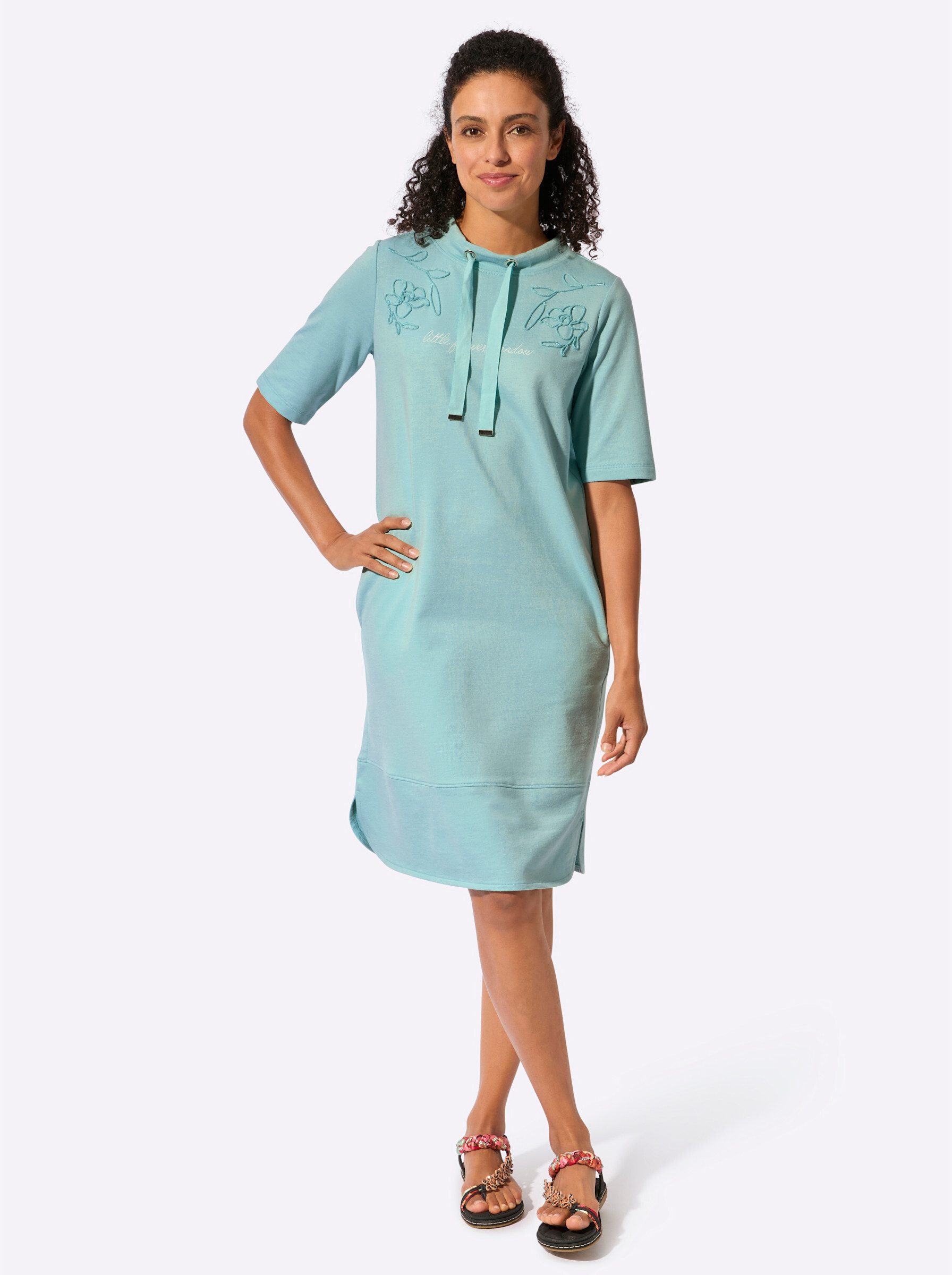 Witt Jerseykleid Sweatkleid Kurzarm