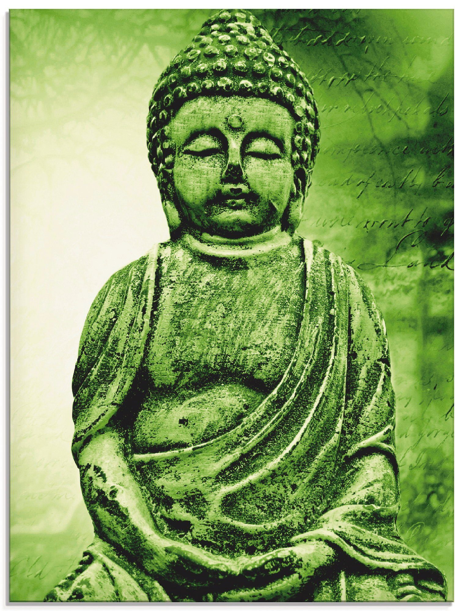 Artland Glasbild Buddha, Religion (1 St), in verschiedenen Größen