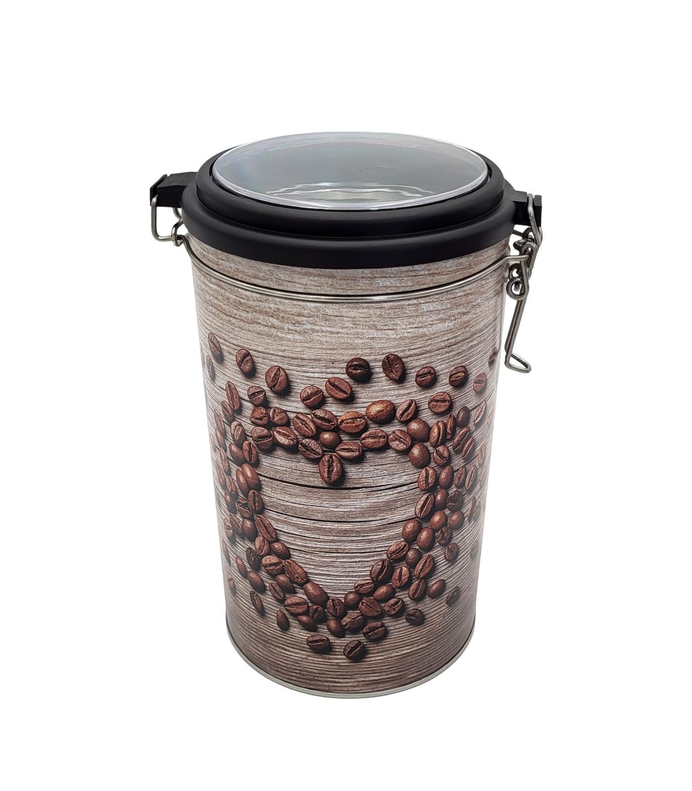 BURI Kaffeedose Vakuum Kaffeedose Metall Kaffeebox Kaffeebehälter Kaffeespender Kaffee, Metall – Bild 2 von 5