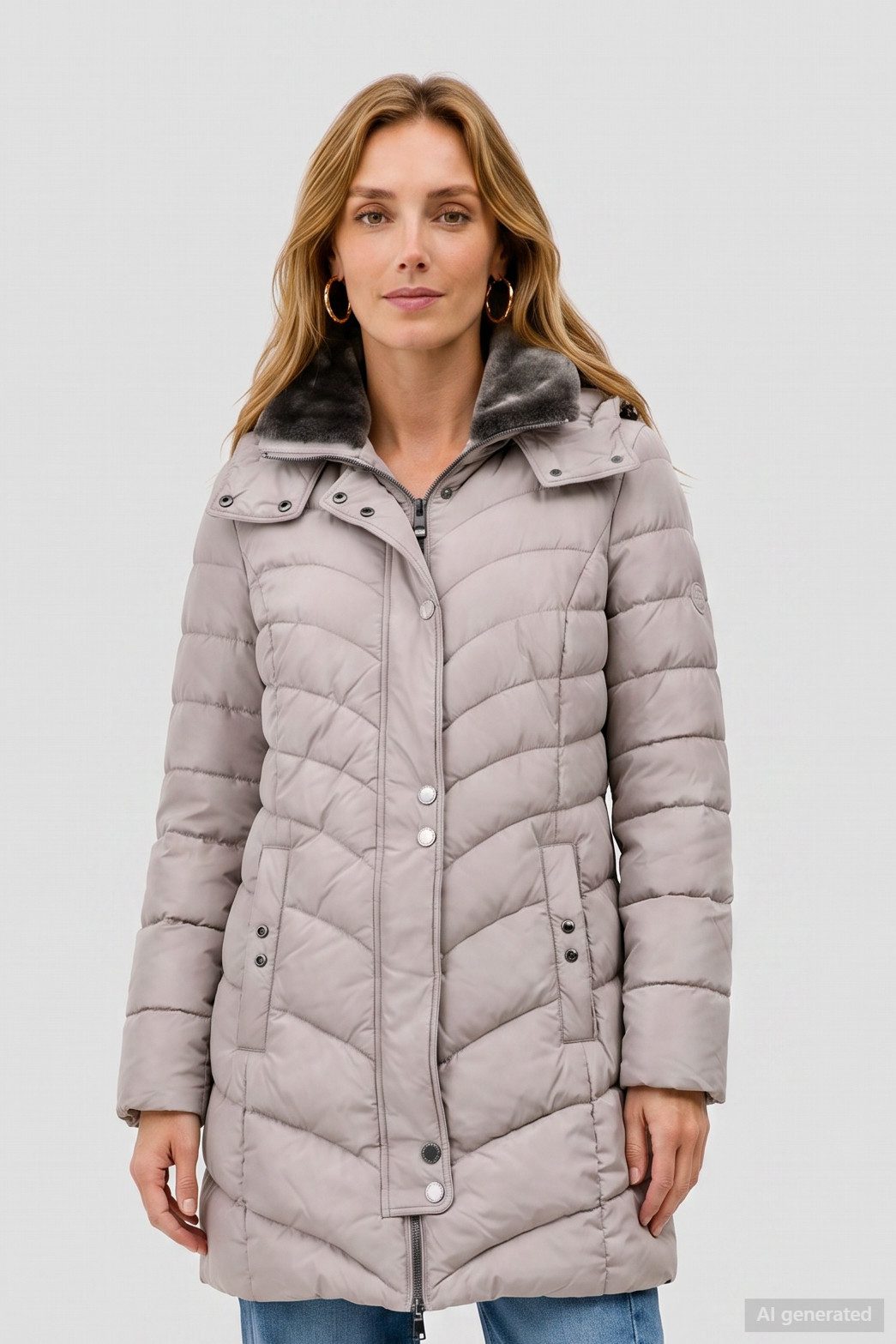 Barbara Lebek Steppjacke warme Damenjacke, Herbstjacke oder Übergangsjacke