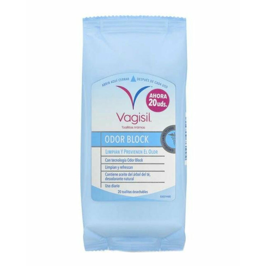 Intimpflege Vaginesil Toallitas Intimas 10 Unidades