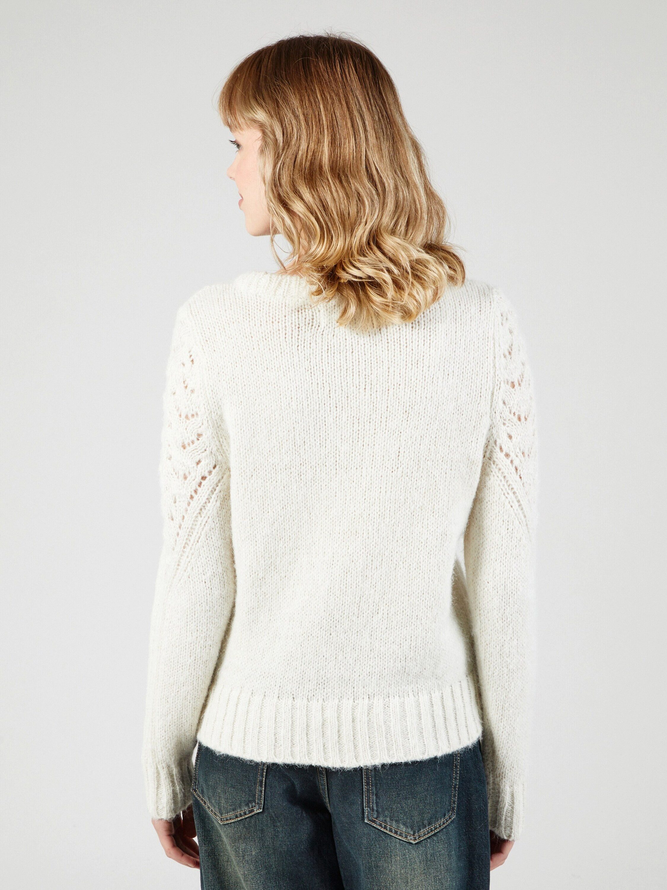 ONLY Strickpullover ONLALPINA (1-tlg) Lochmuster günstig online kaufen