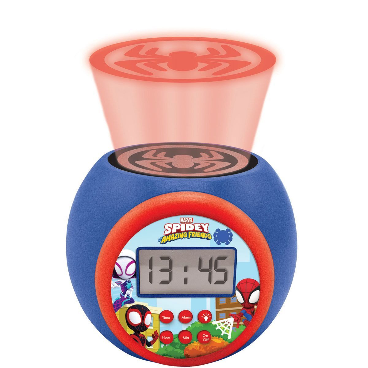 MARVEL Wecker Projektor Wecker mit Zeitschaltuhr