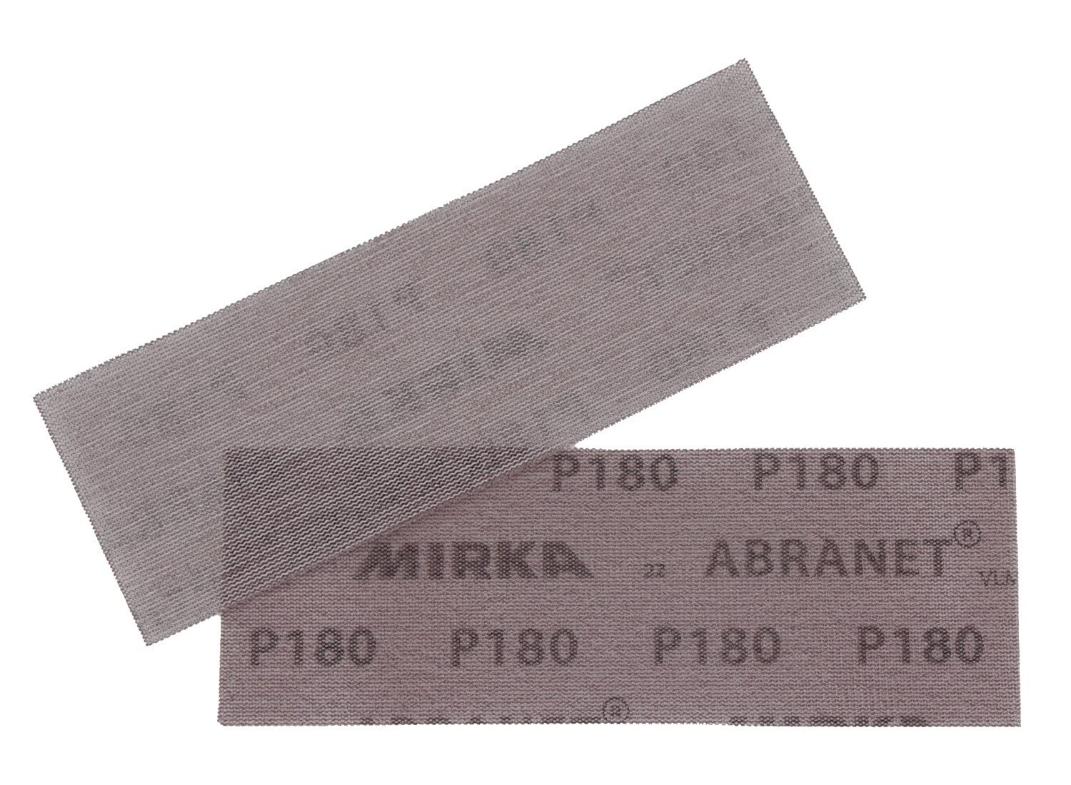 Mirka Schleifpapier Abranet Schleifstreifen, (50 St), 80x230mm, Schleifen von Holz, Spachtel, Lack, Kunststoff