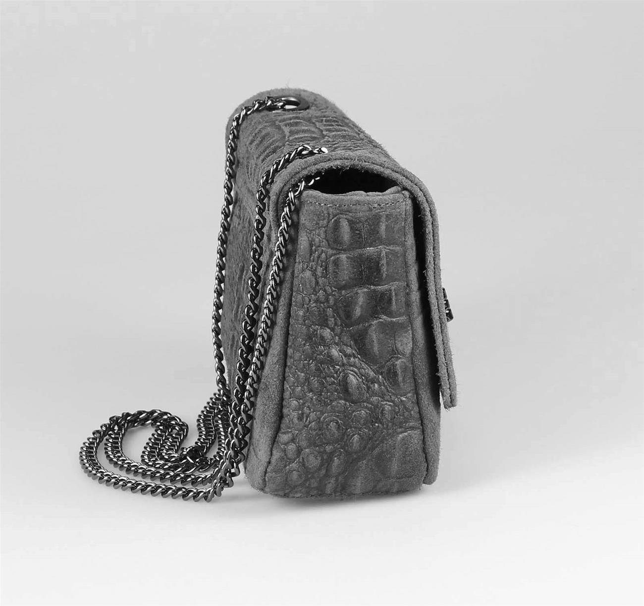 ITALYSHOP24 Schultertasche MADE IN ITALY Damen ECHTLEDER Tasche Umhängetasc günstig online kaufen