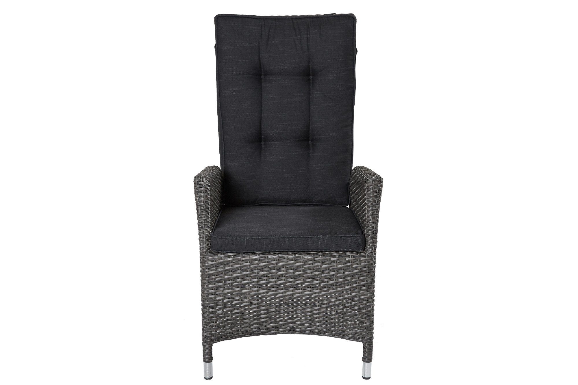 LC Garden Gartenstuhl LC Garden »Barcelona« Gartenstuhl grau-mix Gartensessel (1 St)