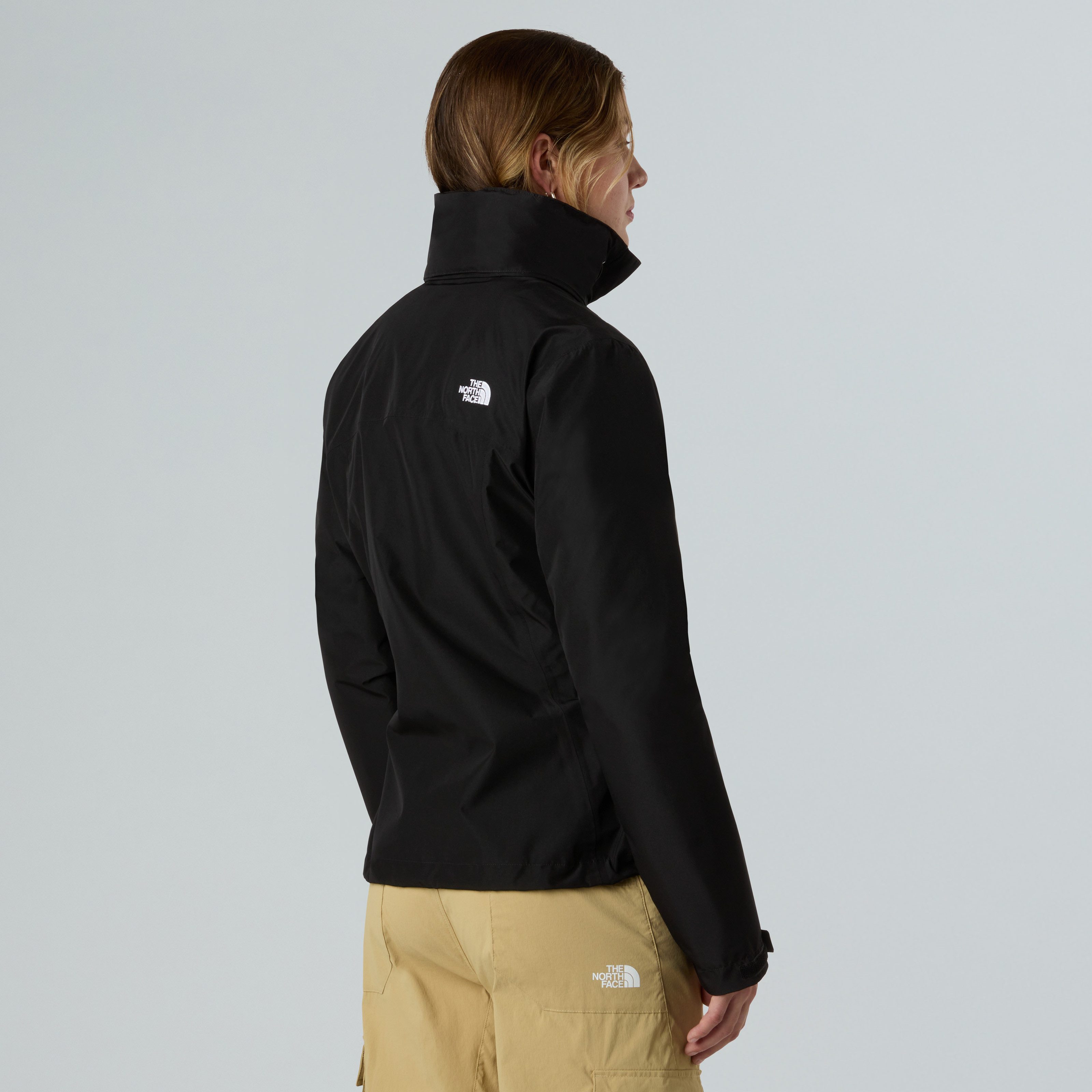 The North Face Funktionsjacke W SANGRO JACKET wasserdicht, winddicht, leicht, mit gebürstetem Kinnschutz