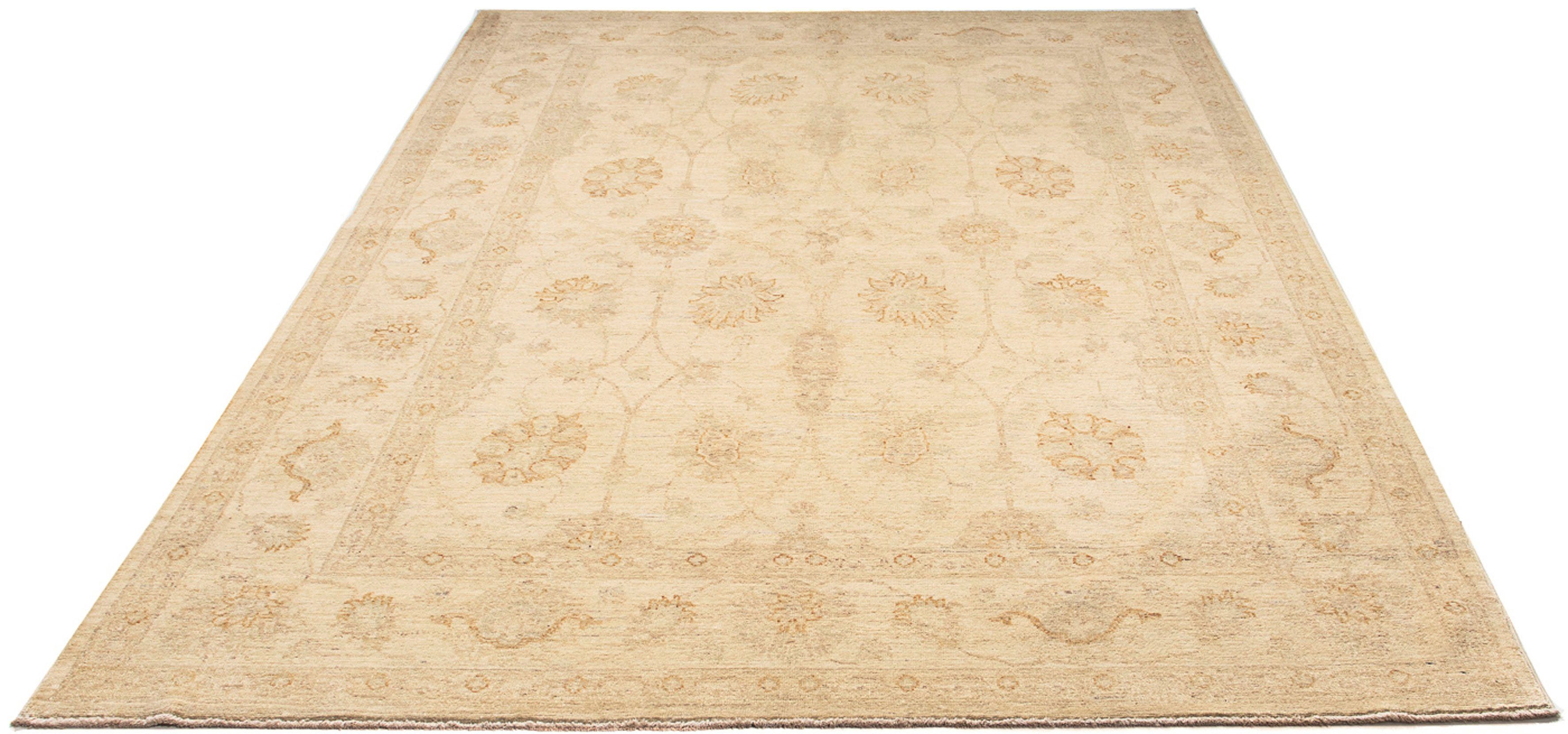 Orientteppich Ziegler - 235 x 170 cm - beige, morgenland, rechteckig, Höhe: 6 mm, Wohnzimmer, Handgeknüpft, Einzelstück mit Zertifikat