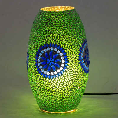 Signes Grimalt Tischleuchte Orientalische Mosaik Lampe, Tischlampe, Nachttischlampe, Ref.: 01, ohne Leuchtmittel