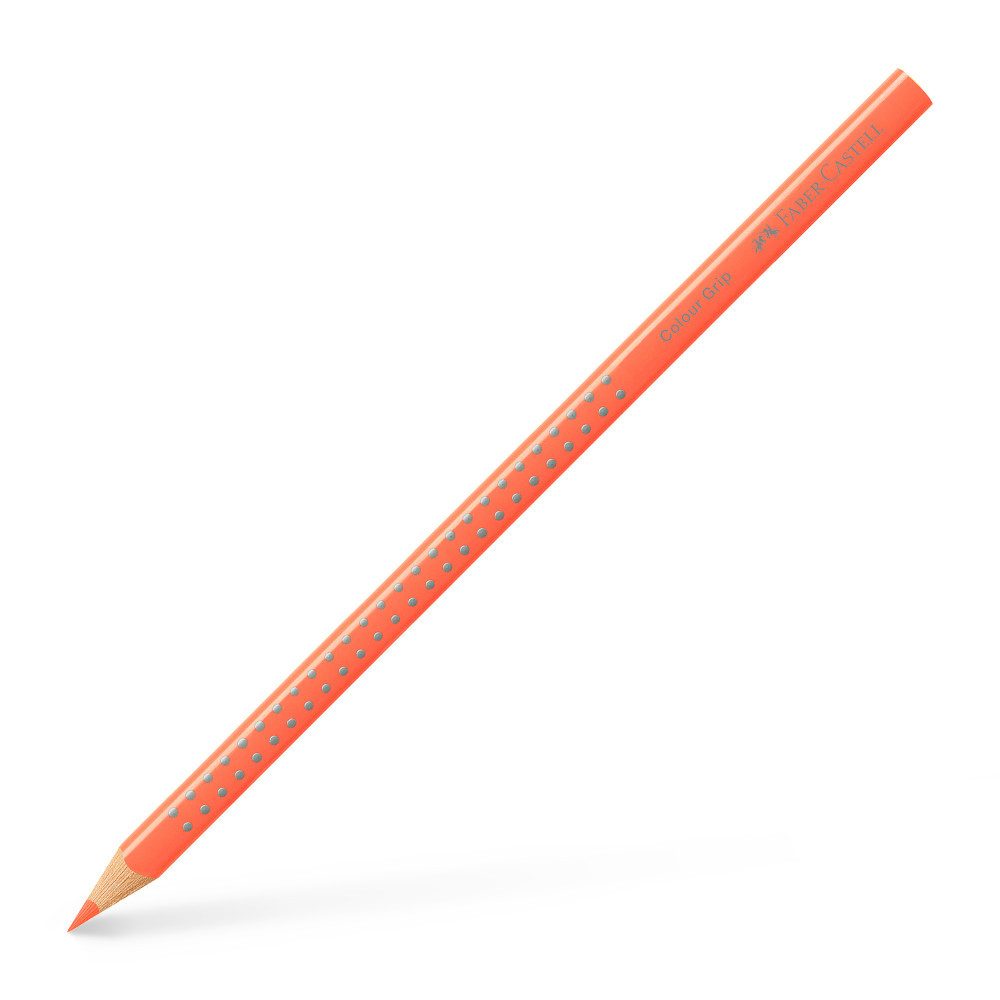 Faber-Castell Buntstift Faber-Castell Colour Grip Buntstift Orange Neon