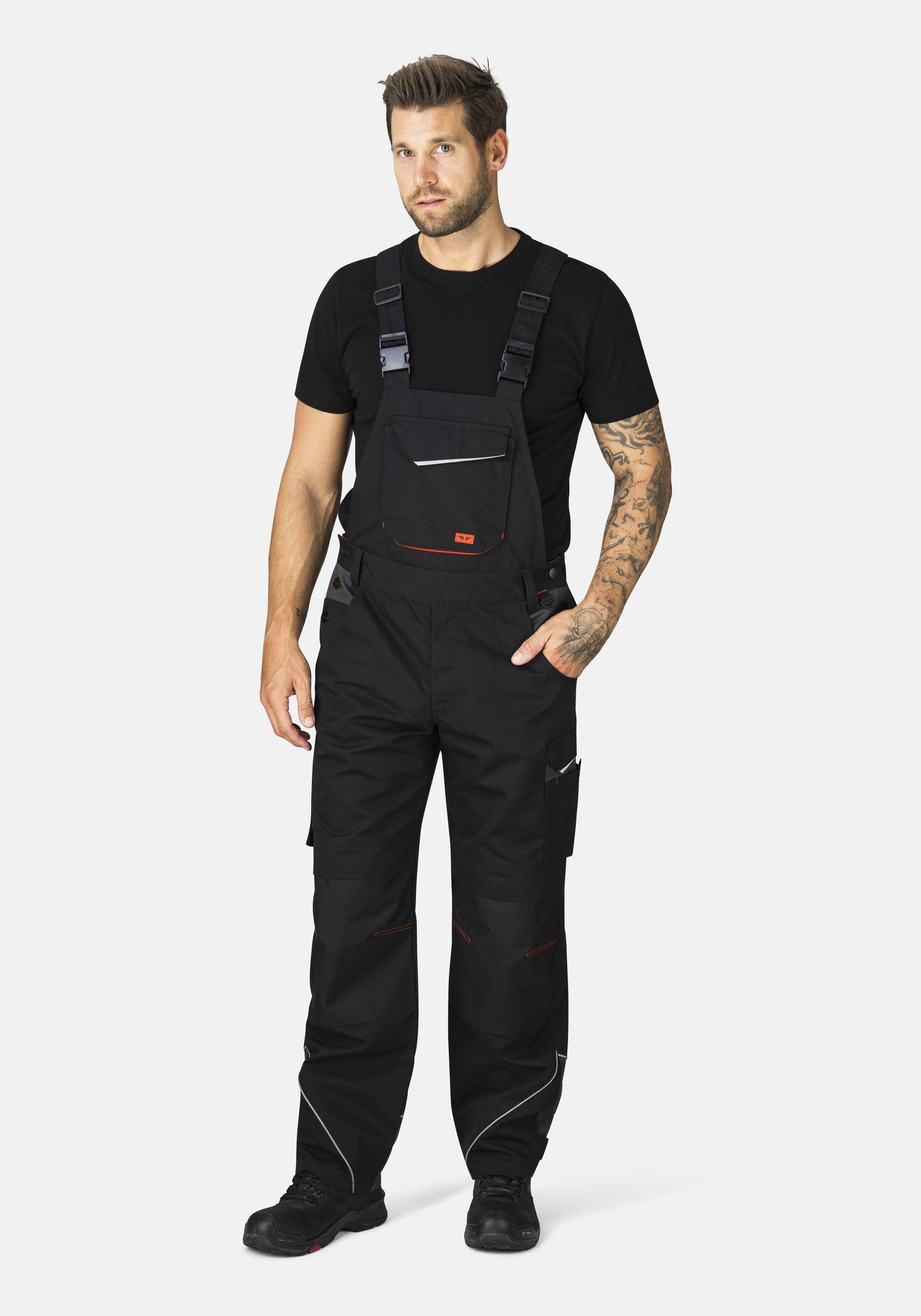 HERO by John Medoox Arbeitslatzhose EDMONTON Pro Workwear Arbeits-Cargo-Lat günstig online kaufen