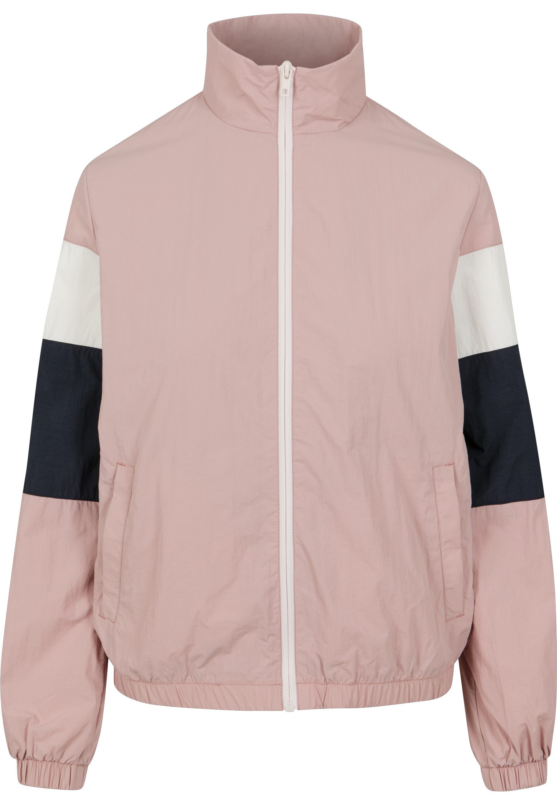Allwetterjacke Urban Classics Damen Ladies 3-Tone Crinkle Track Jacket