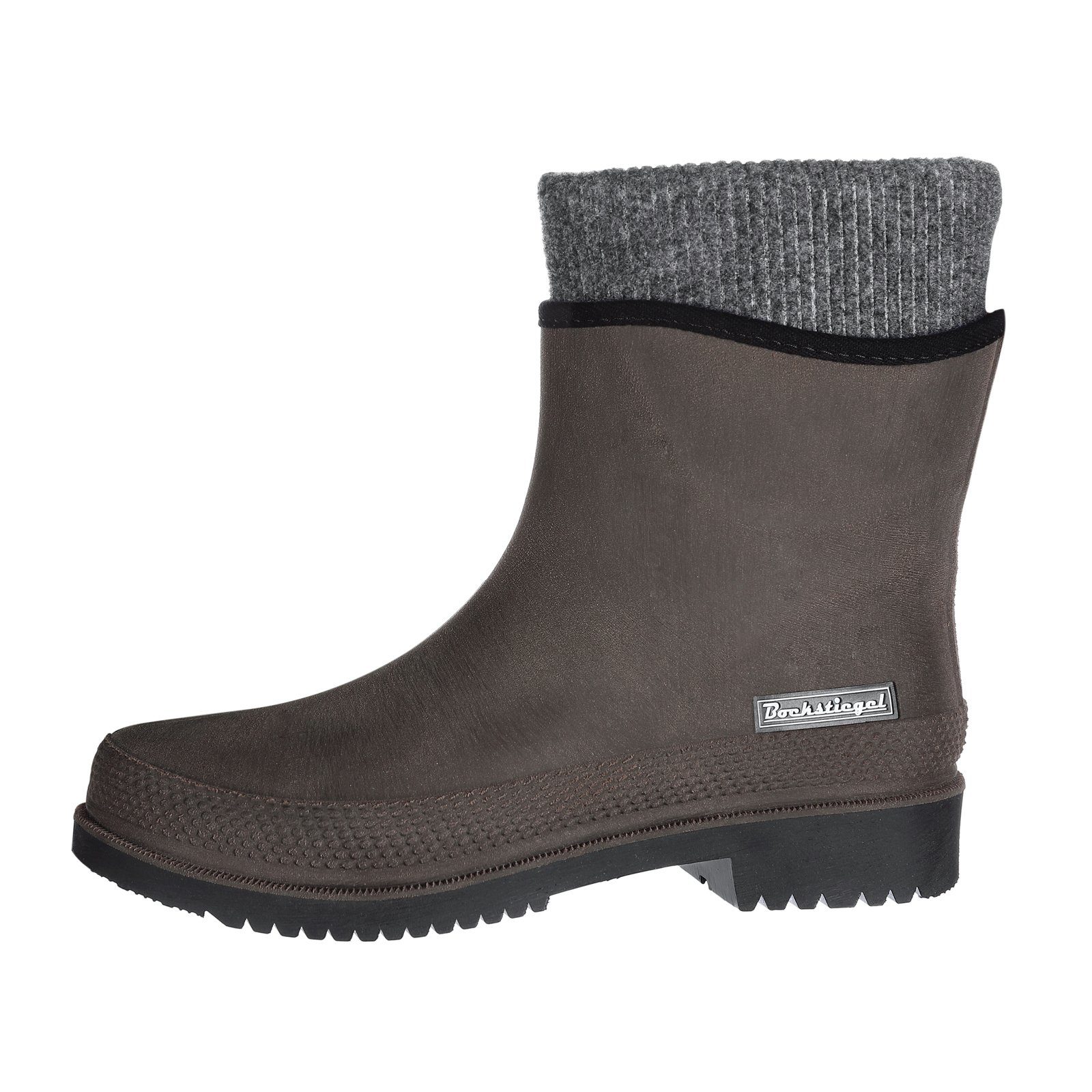 Bockstiegel Резиновые сапогиette Damen Резиновые сапоги Regenstiefel Nicole in Lederoptik mit Innenfutter