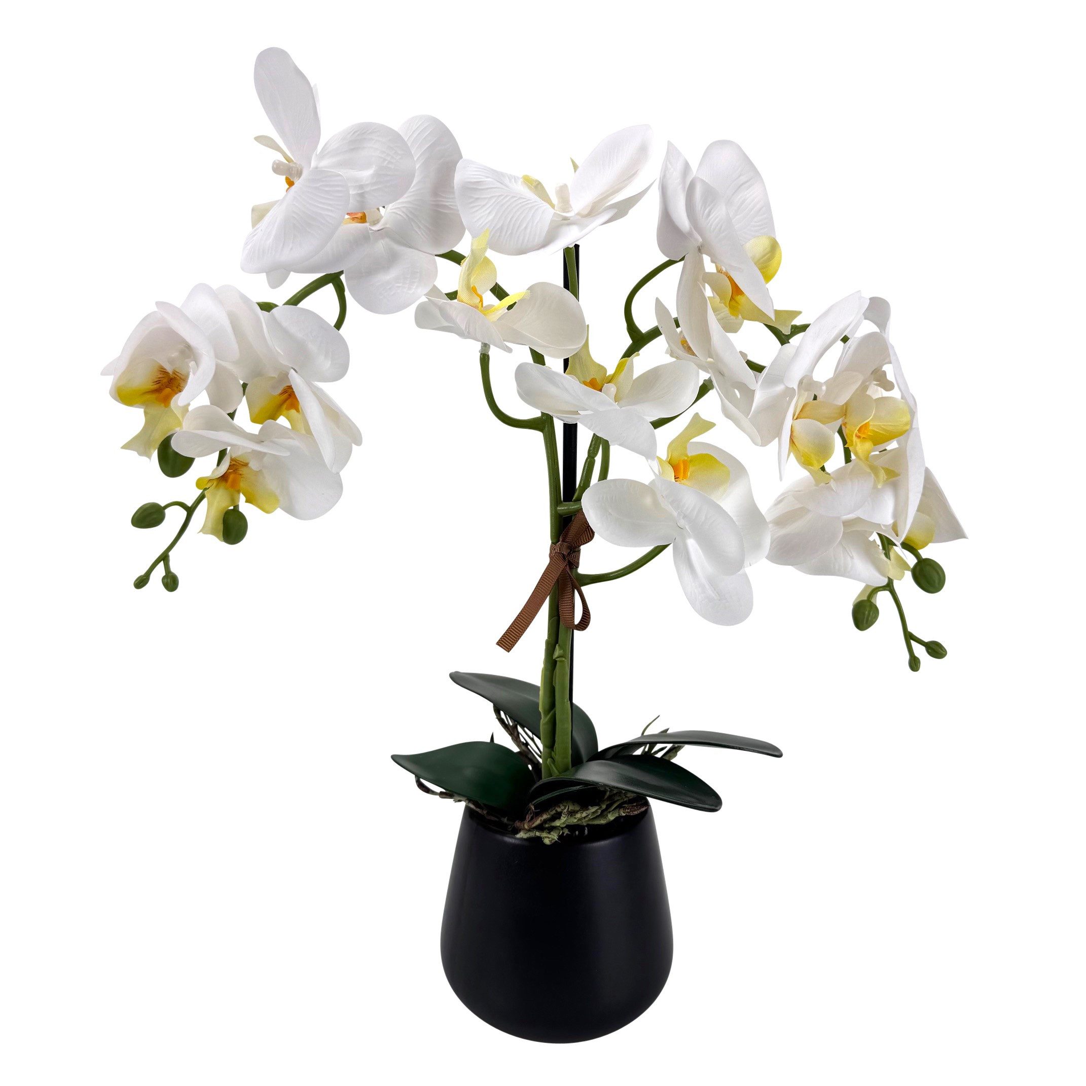 Kunstblume Orchideen im Topf - künstliche Blumen, Pflanzen - wie echt - Sch günstig online kaufen